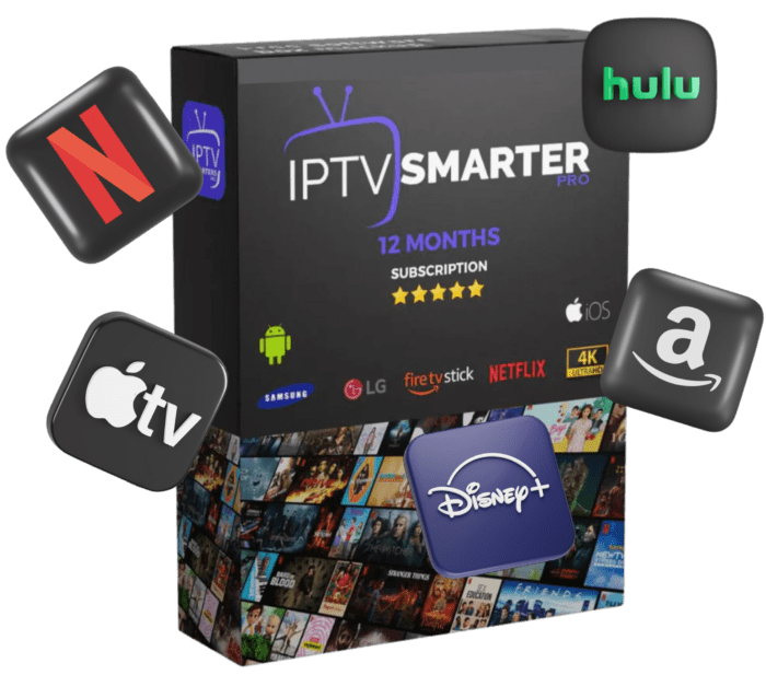 IPTV Smarters Pro – 12 Monate Plan