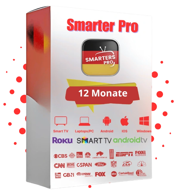 IPTV Smarters Pro Abonnement 12 Monate
